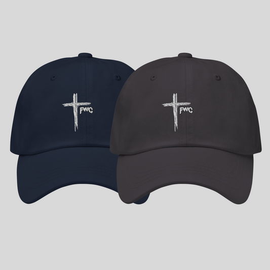 Embroidered Dad hat - Cross - FWC